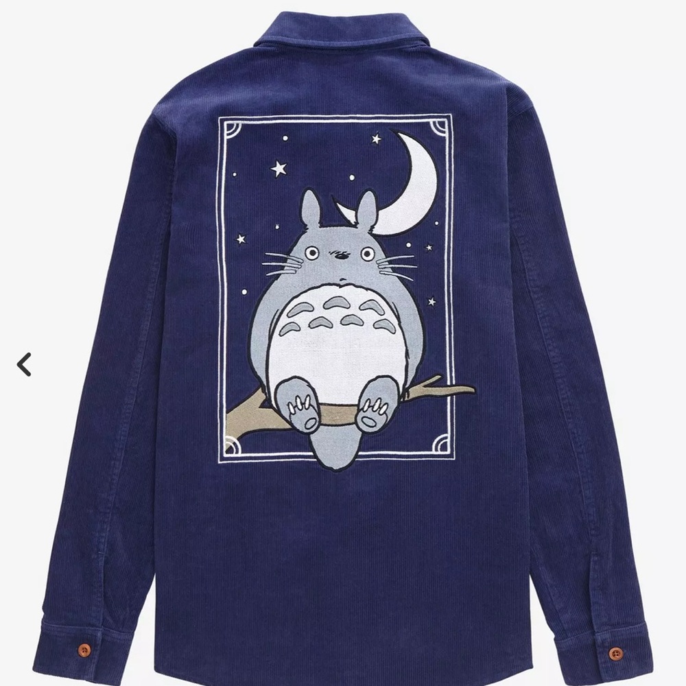 Studio Ghibli My Neighbor Totoro Forest Spirits Corduroy Shacket